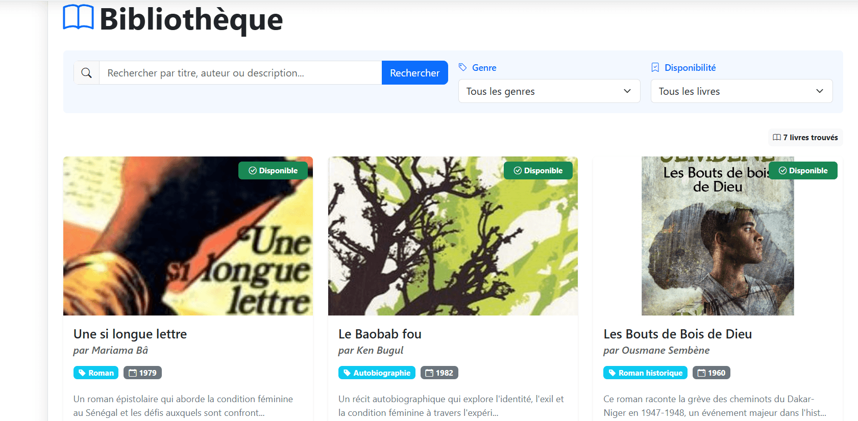 Bibliothèque