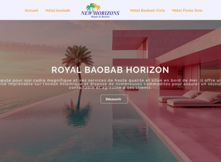 Maquette New Horizon Hotel