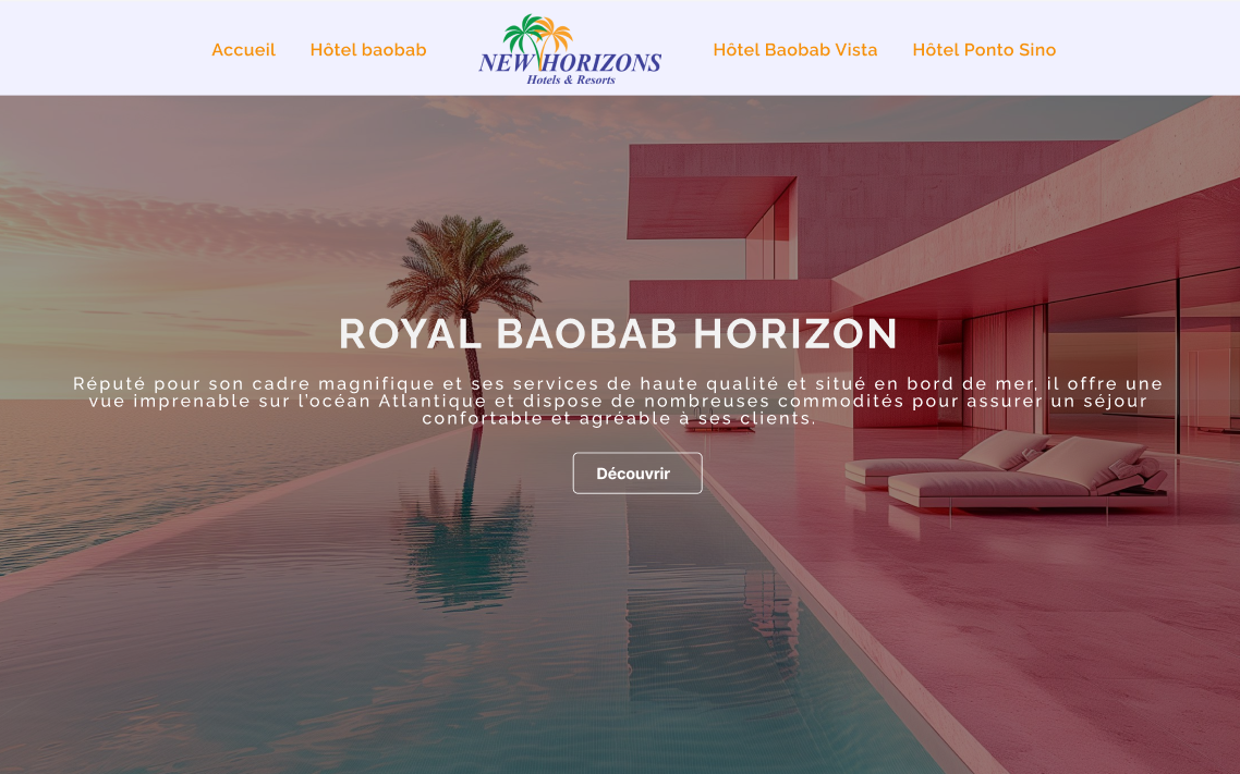 Maquette New Horizon Hotel